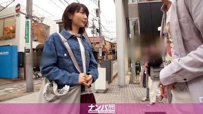 200GANA-2060 マジ軟派、初撮。 1316 原宿で買い物中の純朴系雑貨屋女子を謝礼で釣ってゲット。AV撮影に乗り気じゃなかったけど、電マでオナニーし